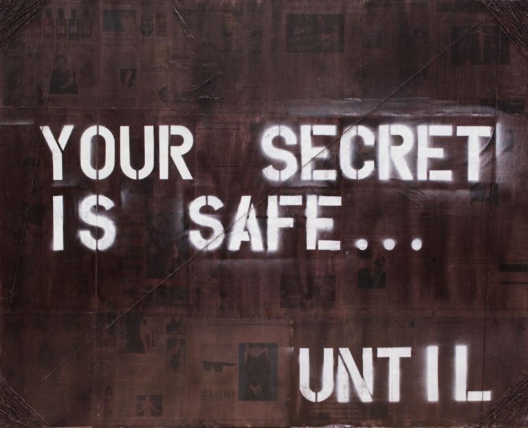 "Your Secret Is Safe... Until" - Bernie Taupin