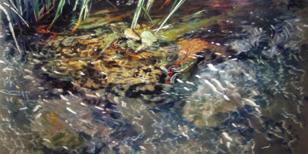 The Ripple Effect – David T. Kessler – Acrylic Painting on Aluminum
