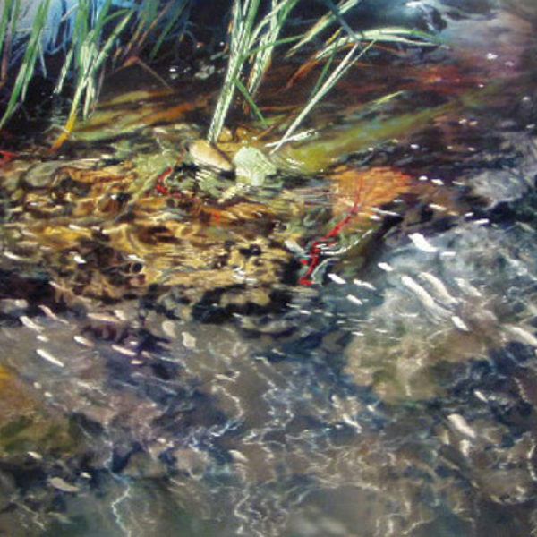 The Ripple Effect – David T. Kessler – Acrylic Painting on Aluminum