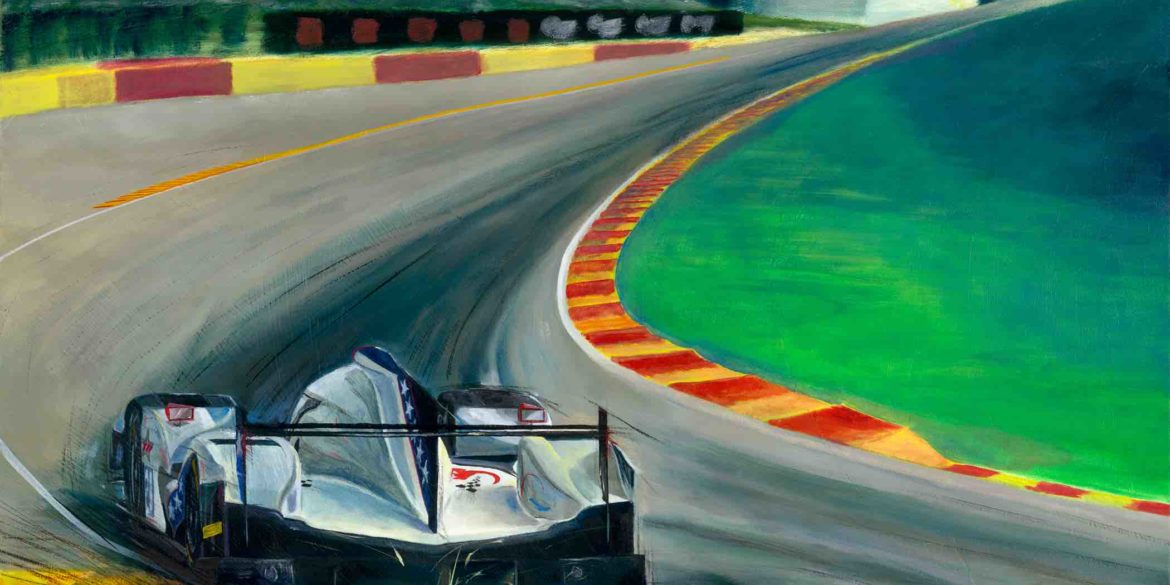 Revving Up the Artistic Engine: Alex Wakefield Captures Our Attention with Motorsport Art