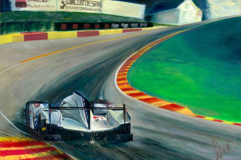 Revving Up the Artistic Engine: Alex Wakefield Captures Our Attention with Motorsport Art