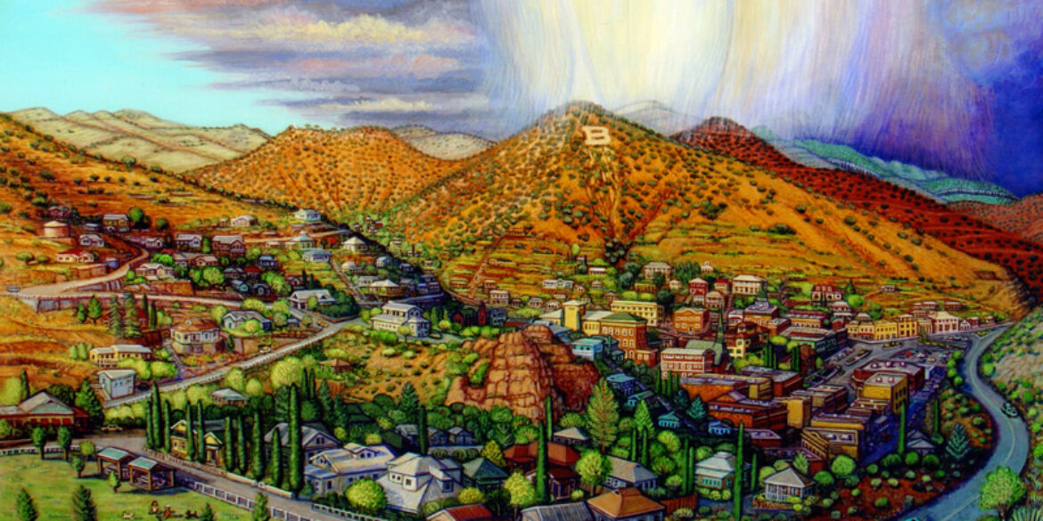 The Bisbee Zone – And A Lady Who Paints It