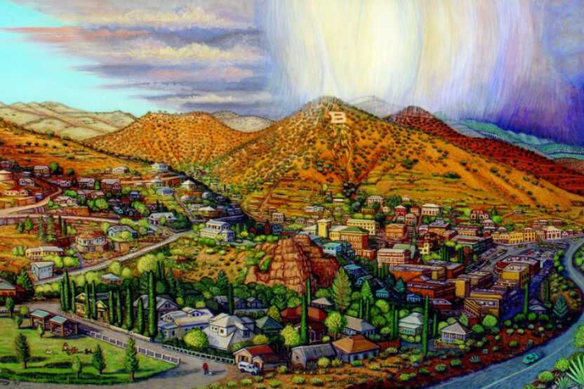 The Bisbee Zone – And A Lady Who Paints It