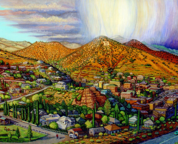 The Bisbee Zone – And A Lady Who Paints It